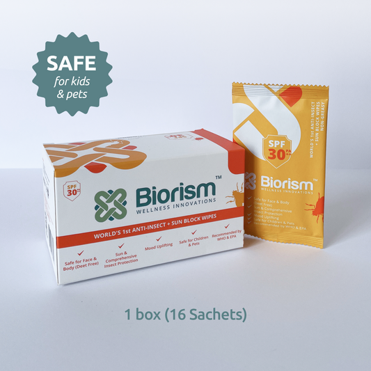 Anti-Insect with Anti-UV Wipes - SmartClothing